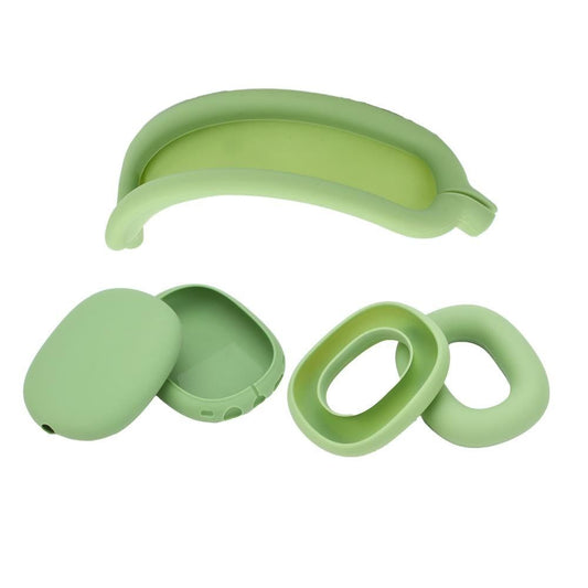 Silicone Case Cover for AirPods Max Headphones Clear Soft Ear Pad Protective Sleeves -Green Kemu |Fashion Home Kitchen Beauty