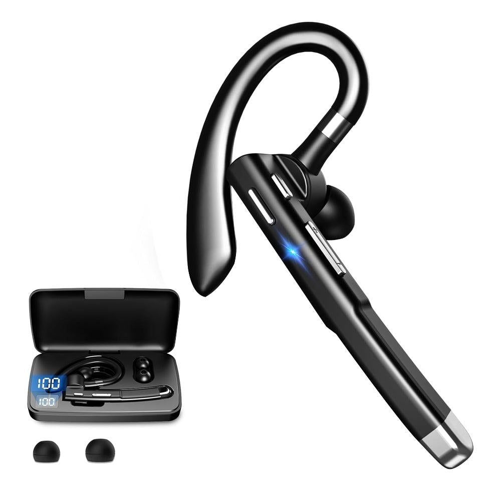 Single Ear Bluetooth Headset Wireless Headphone with Charging Case Kemu |Fashion Home Kitchen Beauty