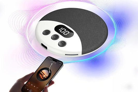 Under Pillow Bluetooth Sleep Speaker Wireless Bone Conduction Speaker-Black Kemu |Fashion Home Kitchen Beauty