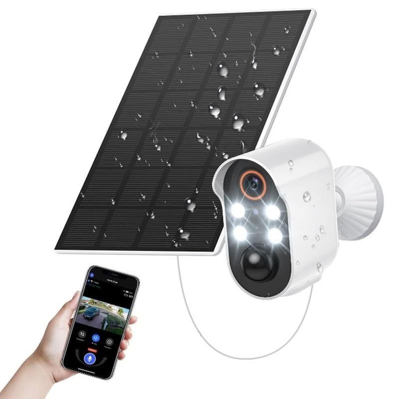 Wireless Security Camera with AI Motion Detection Real Time Notifications Waterproof -Black Kemu |Fashion Home Kitchen Beauty