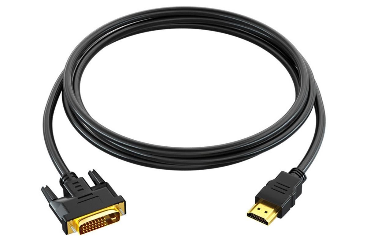 HDMI to DVI-D 24+1 Pin Digital Cable Lead for HDTV PS3 PS4 Switch 360 TV Kemu |Fashion Home Kitchen Beauty