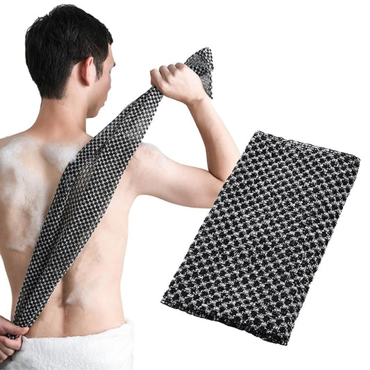 2 Pack Body Exfoliating Towels Back Scrubber Washcloth for Shower Bath Unisex