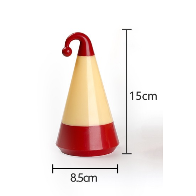 Christmas Hat Shaped LED Night Light, Flicker-Free Warm Lamp Bedroom Decor Christmas Ornament Gift Kemu |Fashion Home Kitchen Beauty