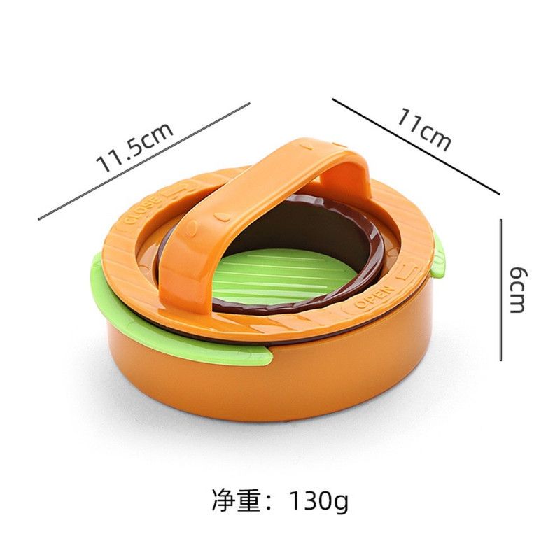 Detachable Hamburger Patty Press Mold, Homemade Beef Burger Maker DIY Kitchen Tool—White Kemu |Fashion Home Kitchen Beauty