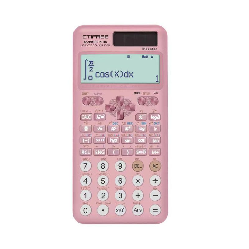 2nd Generation Scientific Calculator, Pink Kemu |Fashion Home Kitchen Beauty