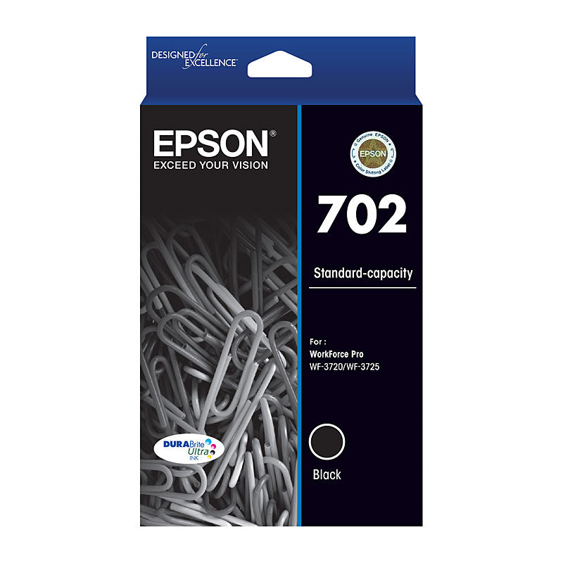 EPSON 702 Black Ink Cartridge Kemu |Fashion Home Kitchen Beauty
