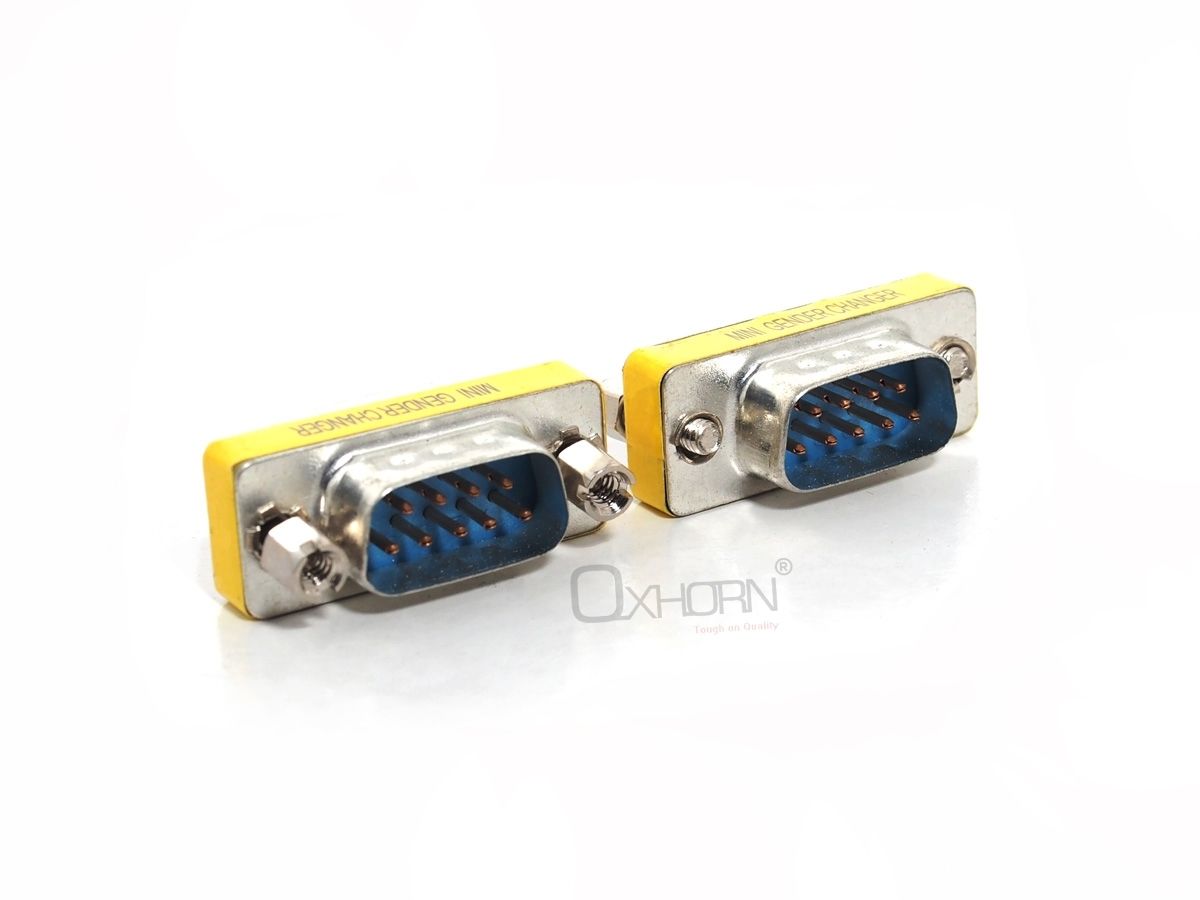 OXHORN AD-DB9-MM DB9 Gender Changer Adapter Kemu |Fashion Home Kitchen Beauty