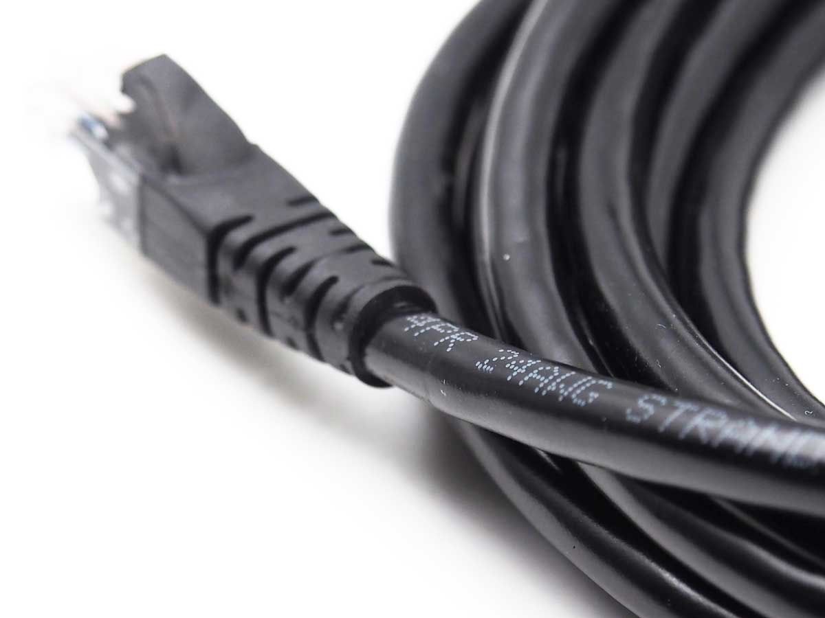 OXHORN CB-CAT6-B003 Network Cable Cat6 3m Black Kemu |Fashion Home Kitchen Beauty