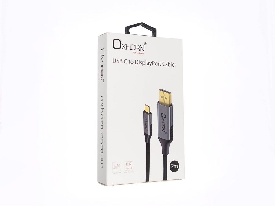 OXHORN CB-CD-802 USB C to DP Cable 2m Kemu |Fashion Home Kitchen Beauty