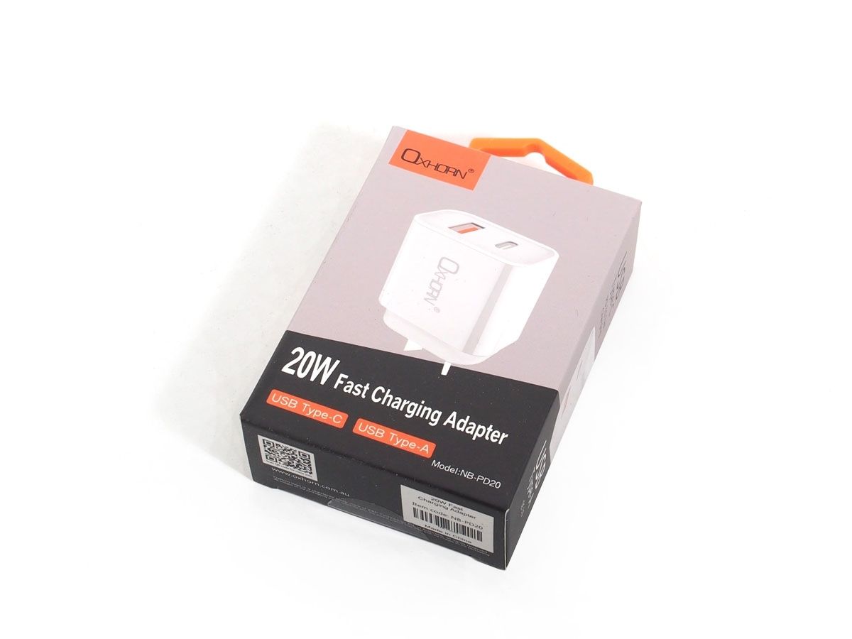 OXHORN NB-PD20 Type C & USB Quick Charger 20W - Kemu |Fashion Home Kitchen Beauty
