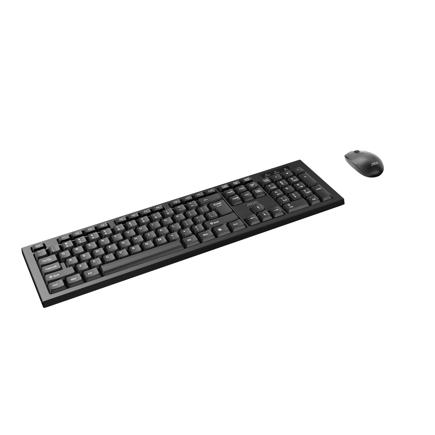 AOC KM210B/97 Home & Office Wireless Keyboard & Mouse Combo 2.4G USB Black Kemu |Fashion Home Kitchen Beauty