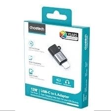 CHOETECH CR-001-GY Mfi iPhone to USB-C USB Adapter - Black Kemu |Fashion Home Kitchen Beauty