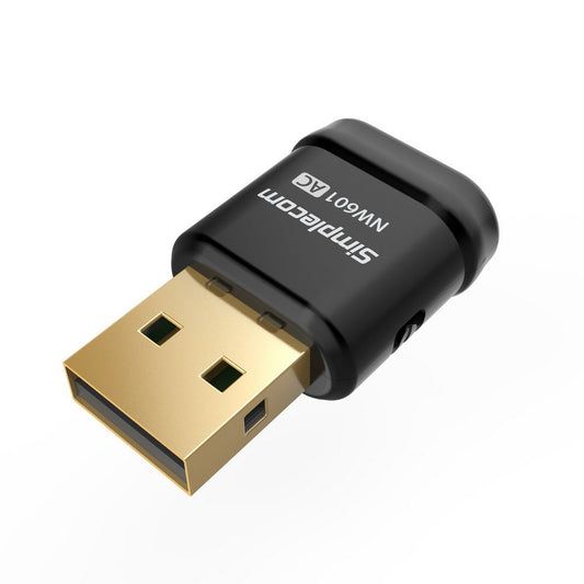 Simplecom NW601 AC600 Mini WiFi Dual Band Wireless USB Adapter Kemu |Fashion Home Kitchen Beauty