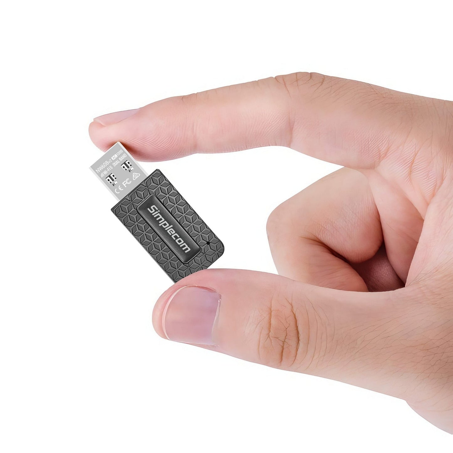 Simplecom NW608v2 WiFi 5 AC1300 Dual-Band USB 3.0 Wireless Adapter Kemu |Fashion Home Kitchen Beauty