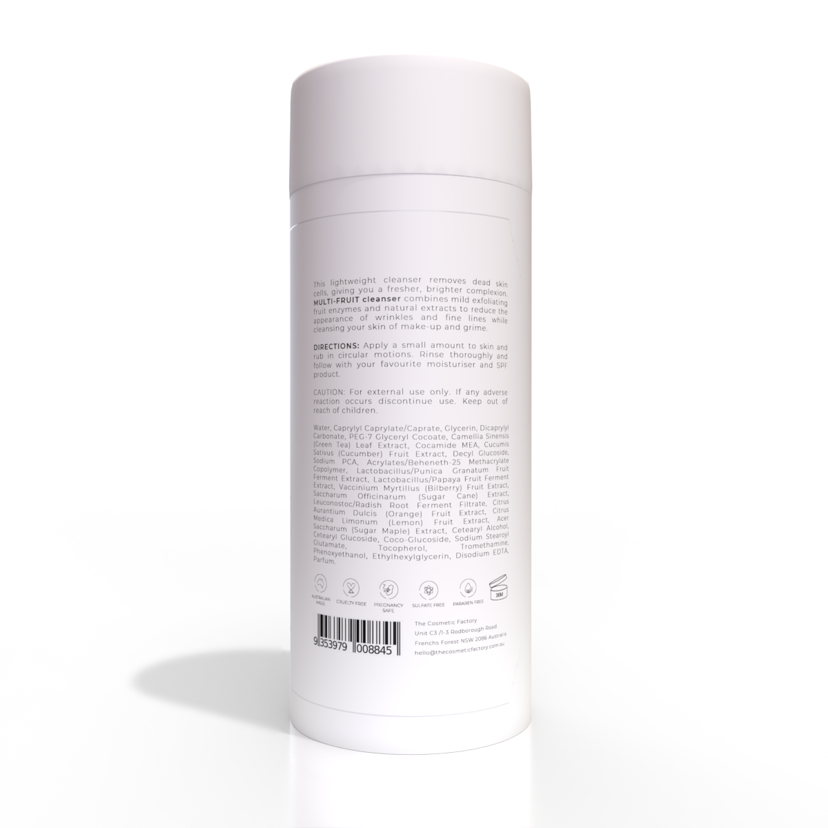MULTI-FRUIT CLEANSER | 200ML Kemu |Fashion Home Kitchen Beauty