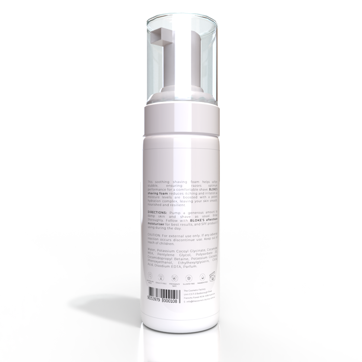 BLOKES SHAVING FOAM | 150ML Kemu |Fashion Home Kitchen Beauty