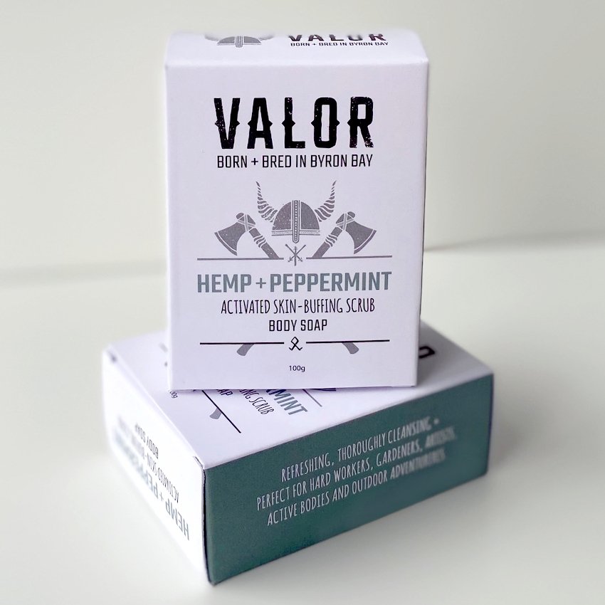 Workers Soap (Hemp & Peppermint) Kemu |Fashion Home Kitchen Beauty