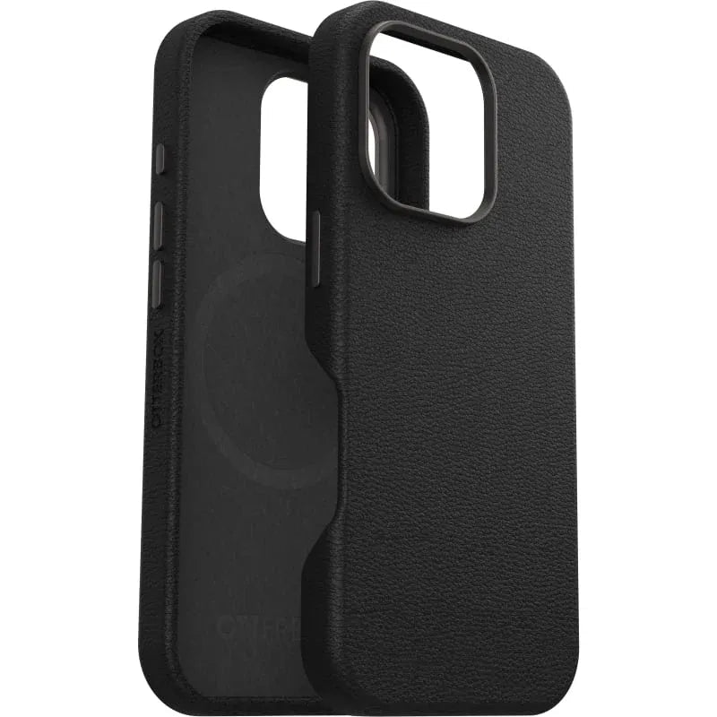 OtterBox Symmetry Cactus Leather Case for iPhone 16 Pro - Black Kemu |Fashion Home Kitchen Beauty