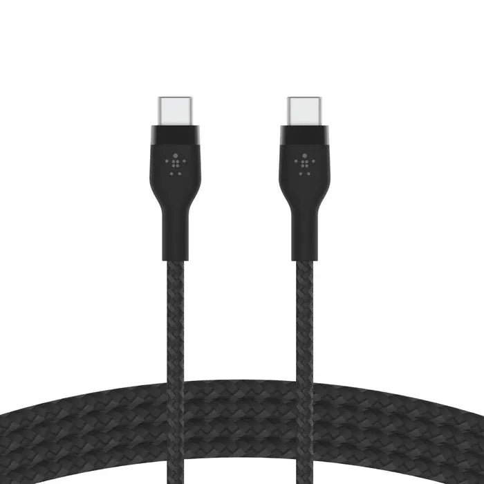Belkin BoostCharge Pro Flex USB-C to USB-C 60W Cable 1m Rugged - Black Kemu |Fashion Home Kitchen Beauty