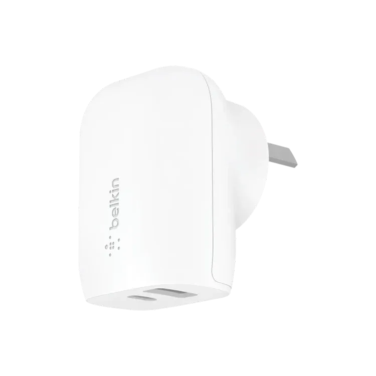 Belkin Dual PD Wall Charger with PPS 37W - iPhone|Andriod (1x USB-A + 1x USB-C) Kemu |Fashion Home Kitchen Beauty