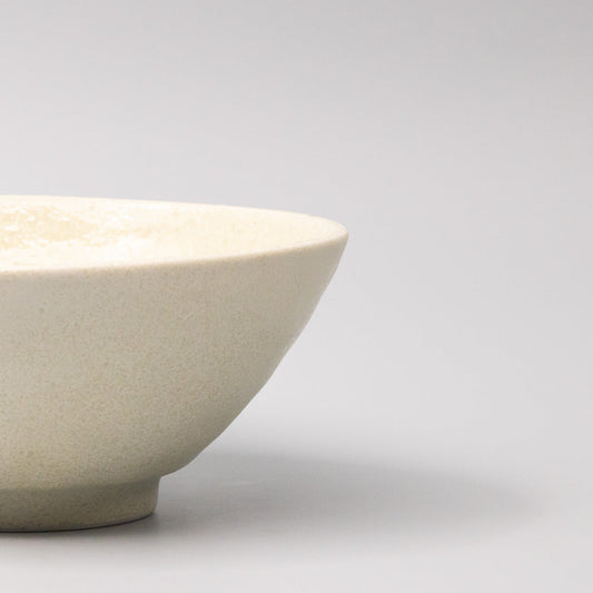 Udon Bowl 19cm Buttermilk Glaze Kemu |Fashion Home Kitchen Beauty