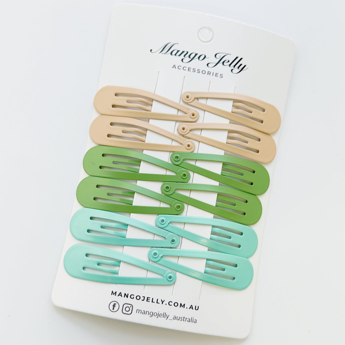 Essential Snap Hair clips - Fresh - 12 Pieces Kemu |Fashion Home Kitchen Beauty