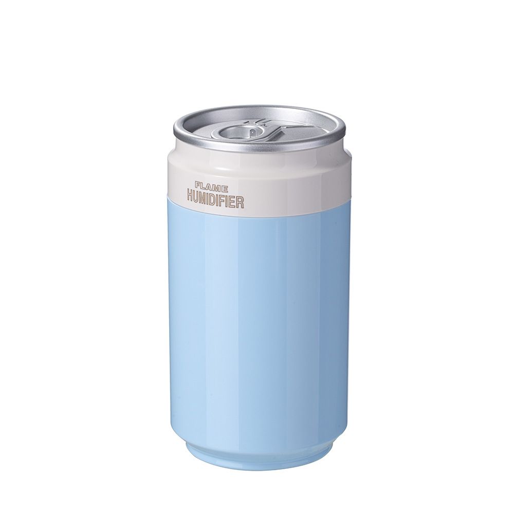 Blue USB Rechargeable Humidifier Aroma Diffuser Mini Can Mist Maker Portable Car Home Desktop Air Moisturizer with LED Light Kemu |Fashion Home Kitchen Beauty