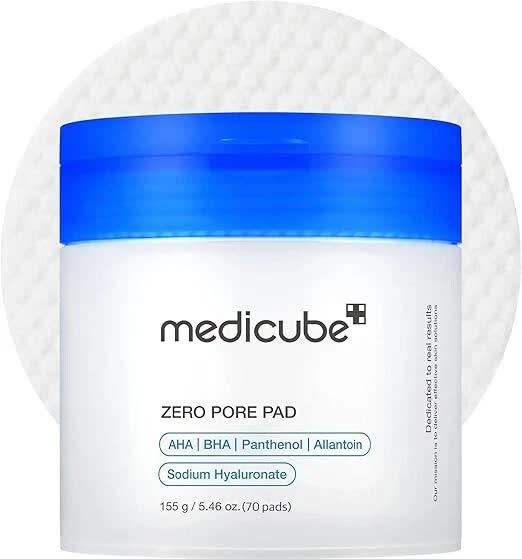 Medicube Zero Pore Pad 2.0 | 70 Sheets | AHA+BHA Pore + Acne Care | Gentle Ex... Kemu |Fashion Home Kitchen Beauty