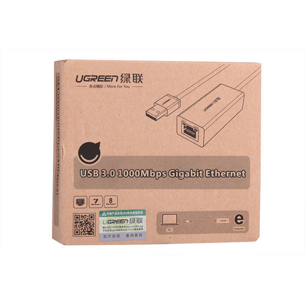 UGREEN USB3.0 Gigabit 10/100/1000 Mbps Network Adapter (20256) Kemu |Fashion Home Kitchen Beauty