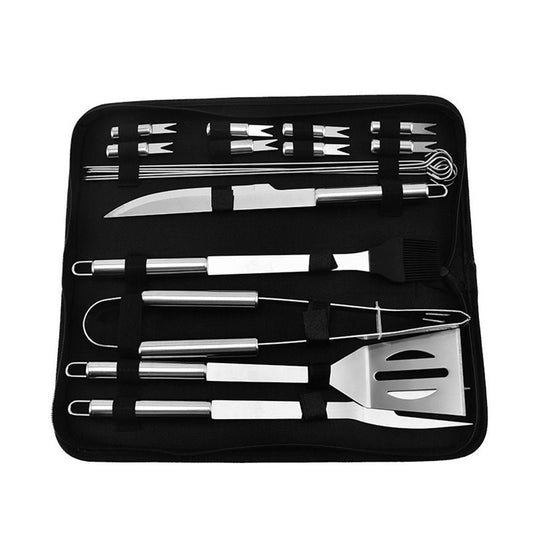 18 pack Grilling Accessories, Dad Gifts for Christmas Grilling Gifts, Heavy Duty Stainless Steel Grill Set BBQ Grill Accessories for Outdoor Grill, Best Gifts for Men Dad Kemu |Fashion Home Kitchen Beauty