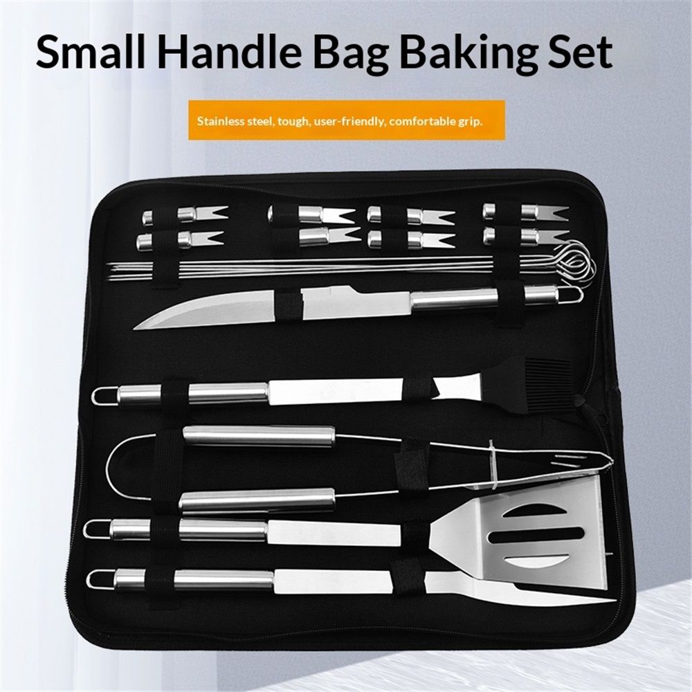 18 pack Grilling Accessories, Dad Gifts for Christmas Grilling Gifts, Heavy Duty Stainless Steel Grill Set BBQ Grill Accessories for Outdoor Grill, Best Gifts for Men Dad Kemu |Fashion Home Kitchen Beauty