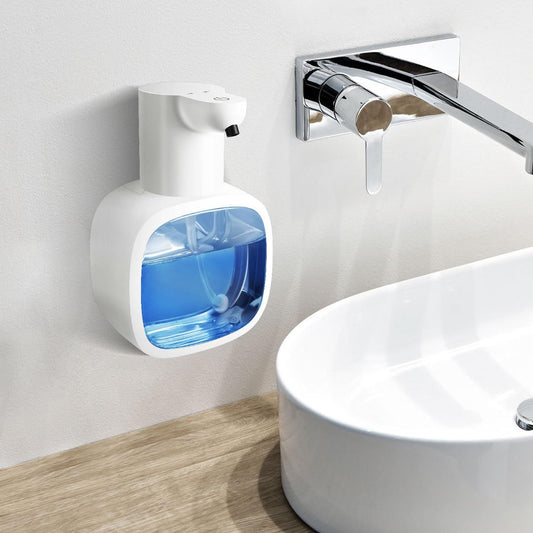 Automatic Foaming Soap Dispenser with 500ml/17oz Capacity, Touchless Soap Dispenser with 4 Level Adjustable, Rechargeable, Wall-Mounted, Waterproof for Kitchen, Bathroom, Hotel, Restaurant（Excluding liquids） Kemu |Fashion Home Kitchen Beauty