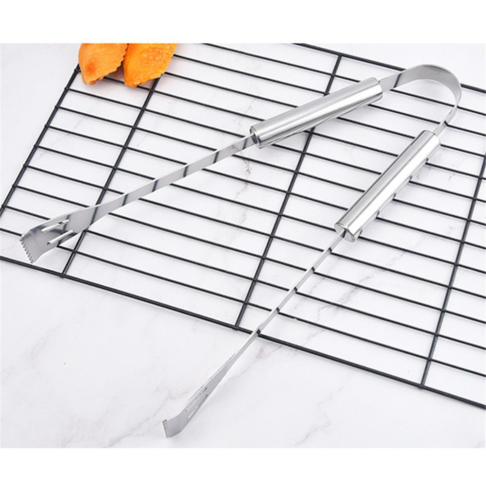 18-Piece Grill Tool Set, BBQ Accessories and Grill Tools, Durable Stainless-Steel Utensils, Spatula, Tongs, Cleaning Brush & More, Grilling Gifts for Men Kemu |Fashion Home Kitchen Beauty