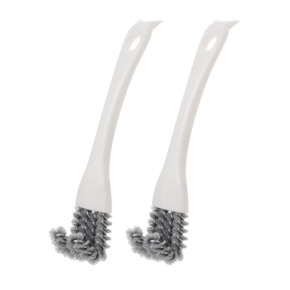 BBQ Grill Cleaning Brush | 2-Pack Hard Bristle Scrubber for Grill Grates, Kitchen & Bathroom Kemu |Fashion Home Kitchen Beauty