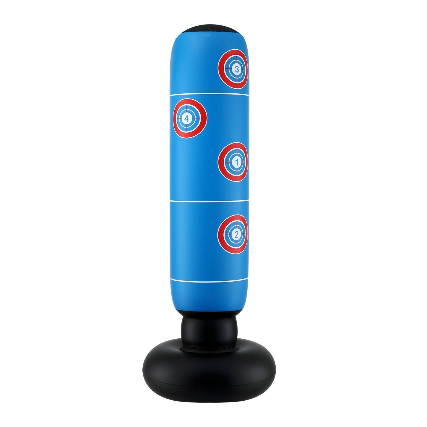 Everfit Freestanding Punching Bag Boxing Stand Inflatable Fitness 164cm Blue Kemu |Fashion Home Kitchen Beauty