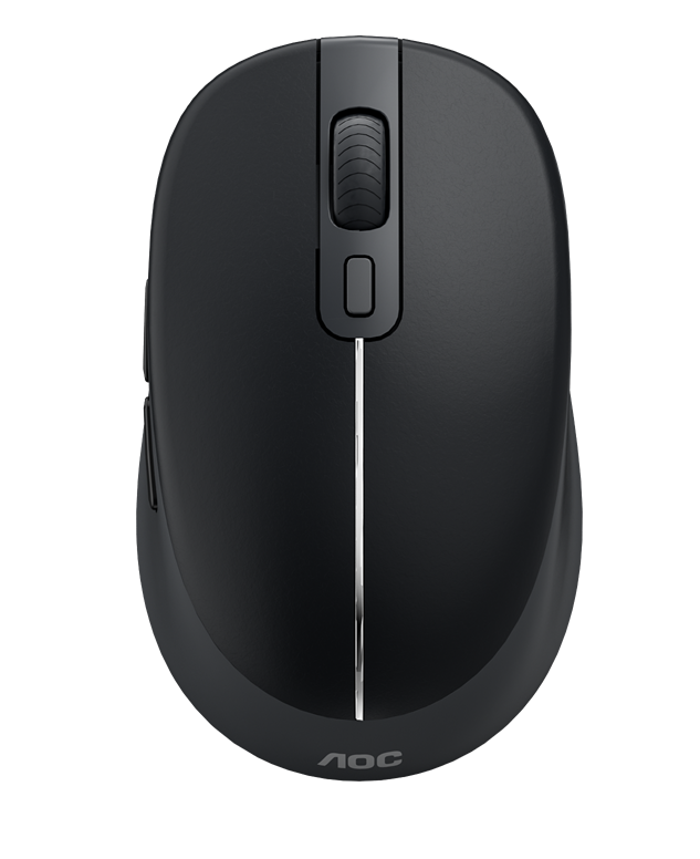 AOC MS360B/LA Wireless Mouse 2.4G + Bluetooth Dual Mode 6-Key DPI1600 Black - Kemu |Fashion Home Kitchen Beauty