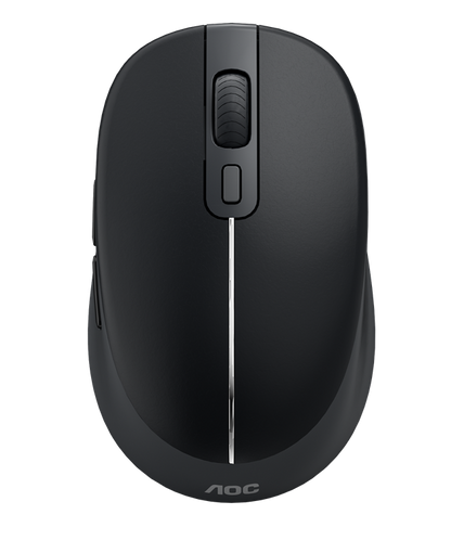 AOC MS360B/LA Wireless Mouse 2.4G + Bluetooth Dual Mode 6-Key DPI1600 Black - Kemu |Fashion Home Kitchen Beauty