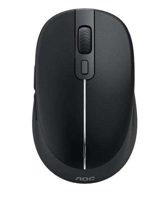 AOC MS360B/LA Wireless Mouse 2.4G + Bluetooth Dual Mode 6-Key DPI1600 Black - Kemu |Fashion Home Kitchen Beauty