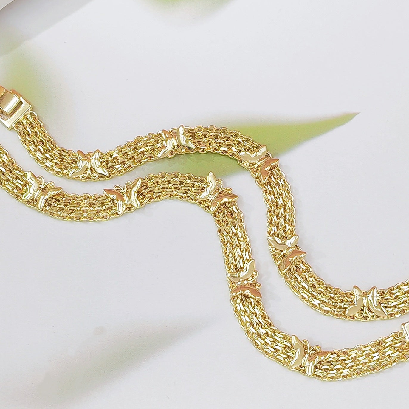 Hollow Butterfly Chain Bracelet – Vintage Gold Copper | Adjustable Kemu |Fashion Home Kitchen Beauty