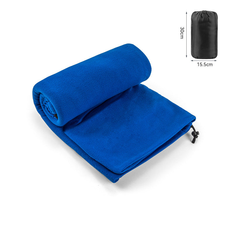 Blue Versatile Double-Sided Fleece Bag Liner - Lightweight & Portable Travel Blanket for Camping & Outdoors Kemu |Fashion Home Kitchen Beauty