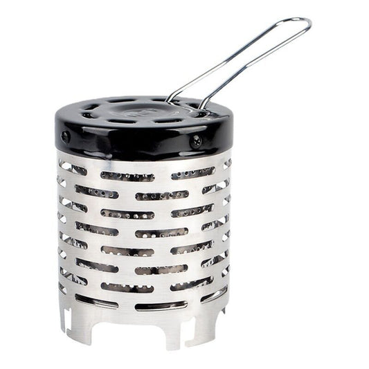 Mini Camping Gas Stove Metal Heater with Handle and Stainless Steel Cover Kemu |Fashion Home Kitchen Beauty