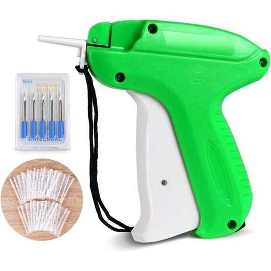 Labeling Machine Price Tag Gun Clothing Brand Labels With 1000 Paddle Threads (White, 5Cm) + 5 Spare Needles For - Kemu |Fashion Home Kitchen Beauty