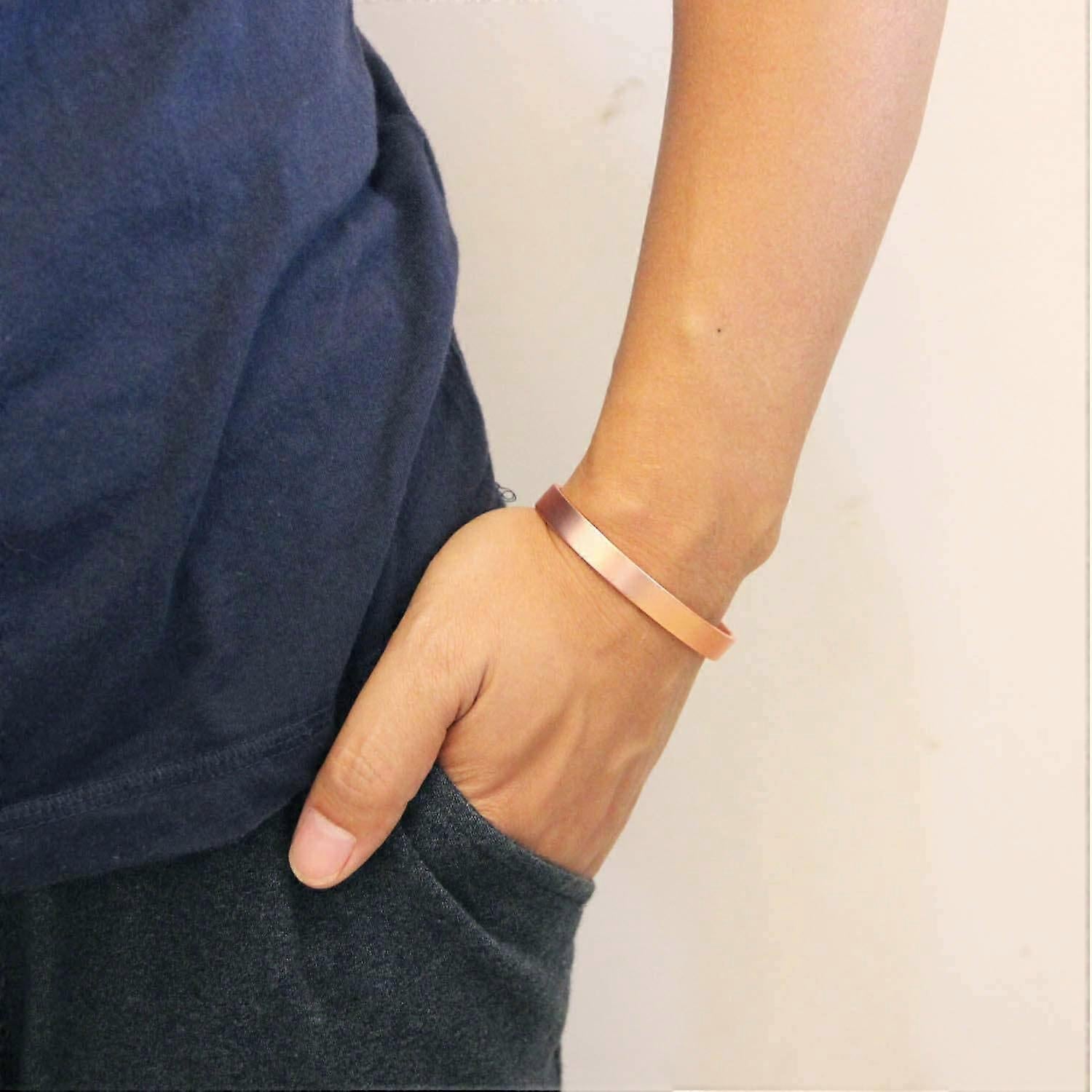 PIAO Copper Magnetic Bracelet for Men and Women, Relieves Arthritis, Carpal Tunnel Syndrome and Joint Pain. Copper Magnetic Bracelet for Men and Women 8pcs Magnets Kemu |Fashion Home Kitchen Beauty
