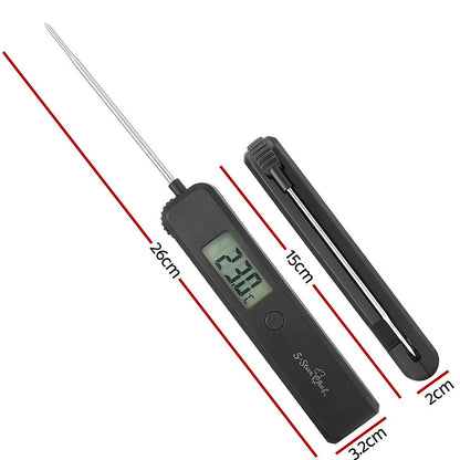 Digital Food Thermometer | Instant Read BBQ & Meat Cooking Thermometer for Kitchen & Outdoor Grilling Kemu |Fashion Home Kitchen Beauty