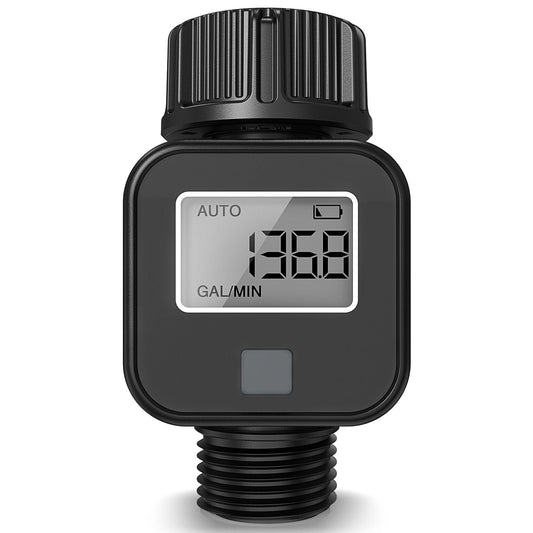 Digital Water Flows Meter for Outdoor Garden Hose Watering Irrigation Measuring Consumption Water Kemu |Fashion Home Kitchen Beauty