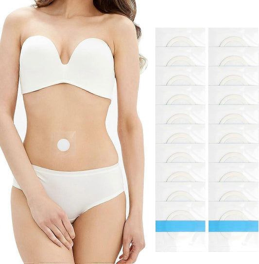 Disposable Organic Castor Oil Pack Wrap for Belly Button - Clean and secure Alternat Kemu |Fashion Home Kitchen Beauty