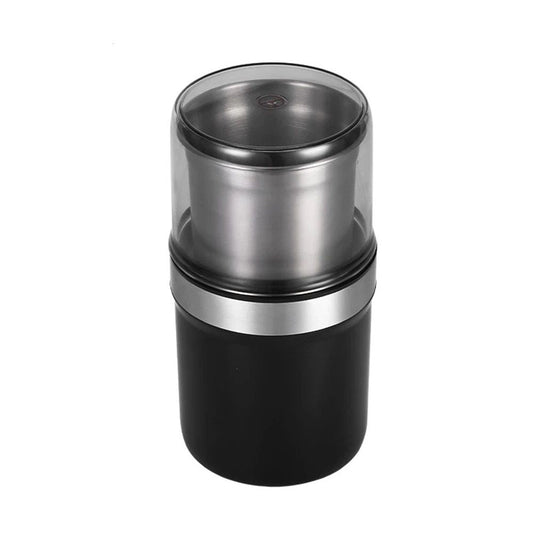 Electric Coffee & Spice Grinder - Stainless Steel Blade Mill with Removable Wet and Dry Bowl, Black - Kemu |Fashion Home Kitchen Beauty