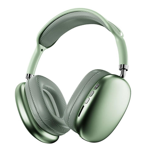 Gaming Headset Wireless Headset P9 Wireless Headphones TWS Earphones Noise Reduction Headset -Green Kemu |Fashion Home Kitchen Beauty