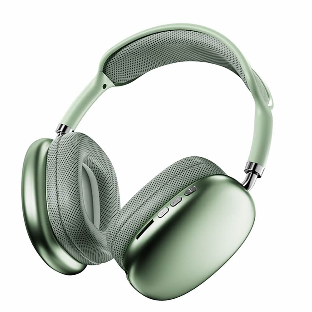 P9 Wireless Headphones & Headset – Bluetooth 5.0, Noise Reduction, TWS Earphones (Green) Kemu |Fashion Home Kitchen Beauty