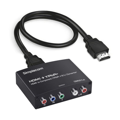 Simplecom CM501v2 HDMI to Component Video (YPbPr) and Audio (L/R) Converter - Kemu |Fashion Home Kitchen Beauty